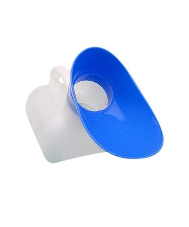 Care Urinals Proof Portable Spill Plastic Pee Bottles for Men with Snap on Lid and Connector Delivered Randomly for Car Travel Elderly 1000ml Blue 1 Pack Xiaoyaoyou
