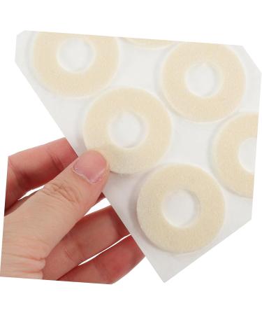 SOLUSTRE 10 Sheets The Prdinary Binder Feet Care Pads Comfry Adhesive Snug Corn Pads for Feet Corn Pads for Toes Corn Cushion Foot Care Supplies Cushions Compact Corn Pads Felt White White 3.50X3.50X0.20CM - Buy Online on GoSupps.com