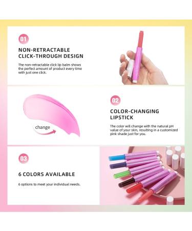 MAEPEOR Tinted Lip Balm - 6 Hydrating Colors for Dry Lips | Moisturizing Lip Care (06 Grape) - International Shipping Available - Buy Online on GoSupps.com