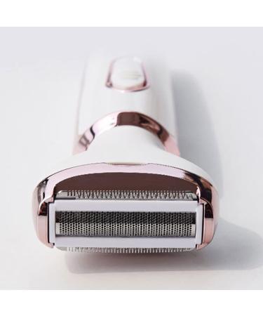 Electric 4-in-1 Haircutter for Women - Safe & Fast Wireless Hair Removal for Face Legs Body & Bikini Zone - Washable Heads - Buy Online on GoSupps.com