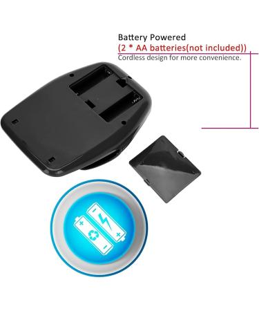 Portable Nail Dryer - Quick Cooling Fan for Fast Nail Polish Drying (Black) - Ideal for Home and Salon Use - Buy Online on GoSupps.com