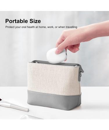 ELMWAY UV Sanitizer Toothbrush Case Portable Mini Toothbrush Holder Rechargeable Toothbrush Cover Sterilizing for Home and Travel Fits All Toothbrushes for Electric and Manual (White) Sterilize S-white - Buy Online on GoSupps.com