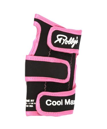 Robby's Coolmax Original Right Wrist Support, Black/Pink, Large