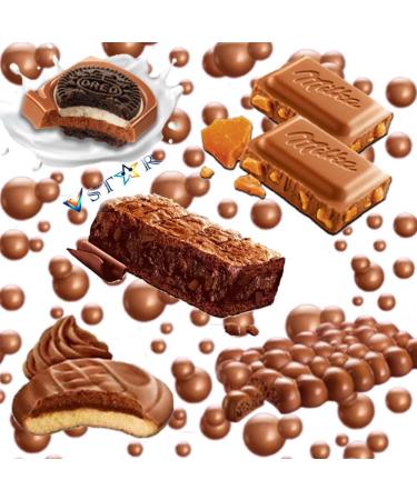 5 x Mixed Flavours Milka Chocolates Daim Choco Brownie Oreo Sandwhich Bubbly Milk & Jaffa Chocolate Jelly - Buy Online on GoSupps.com