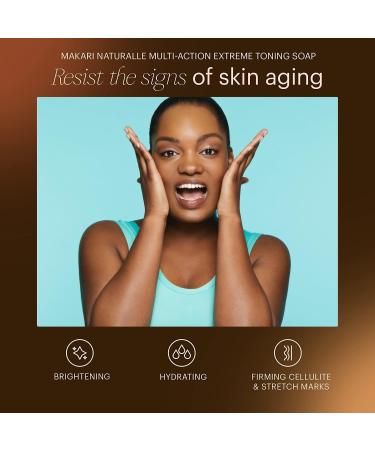  MAKARI Makari - Naturalle Multi-Action Extreme Lightening Soap - Naturalle Range - 200g - Buy Online on GoSupps.com