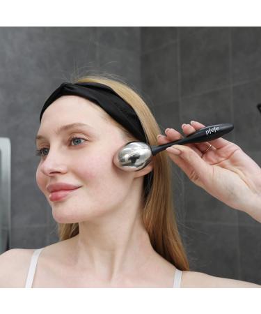 Pfefe Ice Globes for Face & Eyes Unbreakable Stainless Steel Cryo Sticks for Beauty Routines Facials Cold Roller Cooling Globes for Puffiness Wrinkles Dark Circles Headaches Silver - Buy Online on GoSupps.com