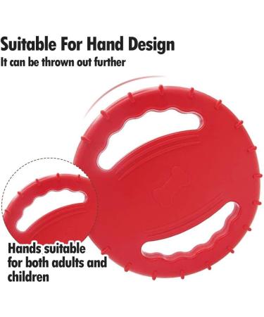 Skrtuan Dog Frisbee for Medium & Large Dogs - Interactive Squeaky Toy for Swimming & Outdoor Fun - Buy Online on GoSupps.com