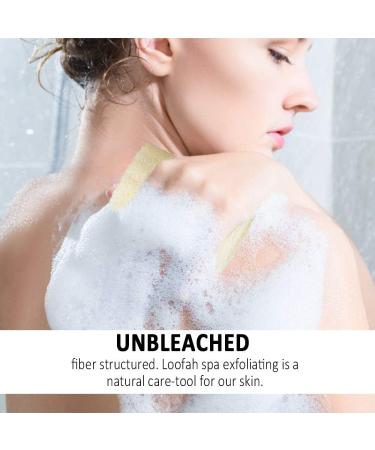 8 Pcs Natural Loofah Sponge Organic Loofah Sponge Organic Luffa Organic Sponge Bath for Shower Scrubbing and Kitchen Cleaning(6 * 10cm) - Buy Online on GoSupps.com