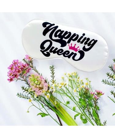 Napping Queen Eye Mask: Funny Gift for Her on Mother's Day or Birthday - Buy Online on GoSupps.com