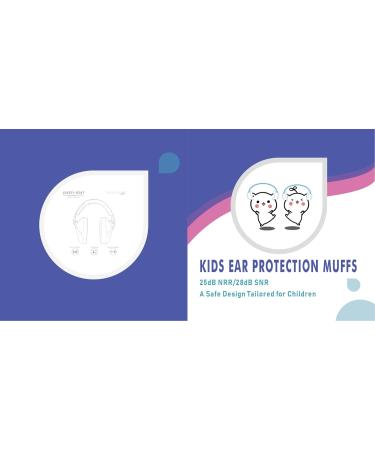 PROTEAR SNR 28 dB Hearing Protection Earmuff for Kids & Teens - Ideal for Fireworks, Travel, Sports Events - 15*13*10cm - Buy Online on GoSupps.com