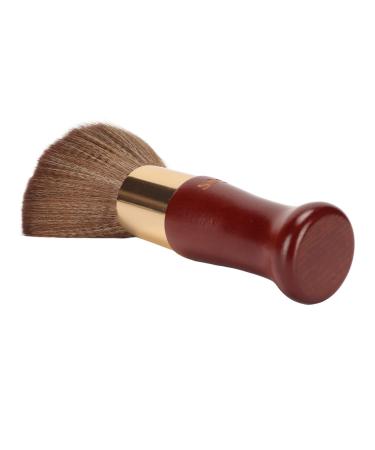 Fine hair removal neck dust frond with soft nylon bristles ergonomic handle for quick cleaning portable hair cutting brushes for face and neck