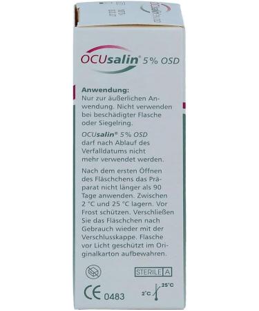 Buy Ocusalin 5% OSD Eye Drops - 1x10 ml | Fast International Shipping - Buy Online on GoSupps.com