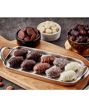 Dates Stuffed with Almonds and Coated with Chocolate | Individual Pack of 100g (100g Assortment) - Buy Online on GoSupps.com