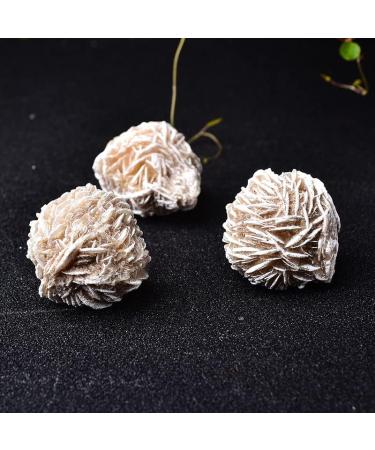 Natural Moroccan Desert Rose Stone Crystal Specimen Rough Sample Ornamental Collection Quartz Fo Home Decoration Stone Collection 1PC Light Grey - Buy Online on GoSupps.com