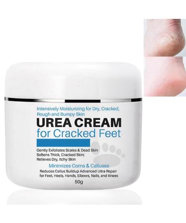 Urea 40% Foot Cream Urea Foot Cream for Dry Cracked Cracked Heel Repair Cream Callus Remover for Feet & Hands Maximum Strength for Hand Foot Cream for Cracked Heels and Dry Skin Foot Moisturiser