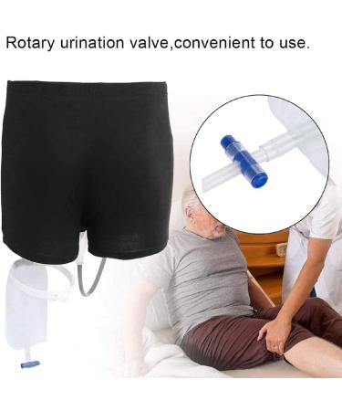 Wearable Urine Bag Incontinence Pants for Men Urine Bag Holder Collection Bag Urine System Holder Bag Urinary Drainage Stabilizatio Device Reusable Male Urine Bag (Size : Large (86-100cm)) - Buy Online on GoSupps.com