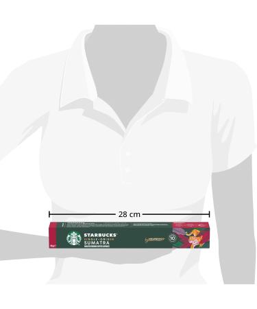 STARBUCKS Single-Origin Sumatra by Nespresso Torr faction Brune Capsules de Caf 6 x 10 (60 Capsules) - Buy Online on GoSupps.com