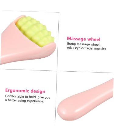 Ipetboom 1pc Facial Roller Portable Skin Roller Facial Ridged Roller Eye Care Device Under Eye Tool Wrinkle Eye Roller Eye Cream Import Device Skin Care Tool Eye Skin Roller Ball Pp Essence - Buy Online on GoSupps.com