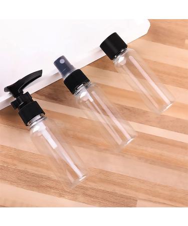 Vitog Travel Bottles Kit - TSA Approved, Leak Proof, Portable Toiletry Containers - Set of 11 Black Plastic PET Cosmetic Containers for Lotion, Shampoo, Cream, Soap - Clear Flight Size - Buy Online on GoSupps.com