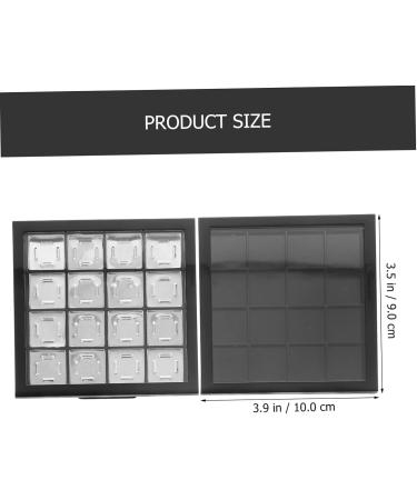 Didiseaon 2pcs Eye Shadow Box Eyeshadow Highlighters Clear Makeup DIY Cosmetic Pallet Empty Travel Lipstick - Buy Online on GoSupps.com