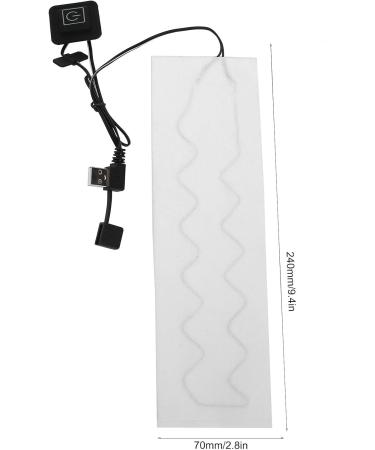 USB Charging Menstrual Heating Pad - Portable Massage Heat for Winter Activities Hiking Camping - Buy Online on GoSupps.com