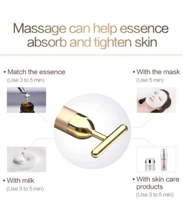 GOODYBUY 24K Gold Beauty Bar - Electric 2-in-1 Face Massager for Lift and Tightening - Buy Online on GoSupps.com