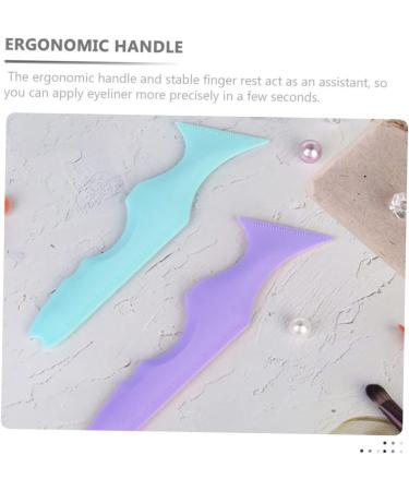 Beavorty 10 Pcs Lengthening Mascara Ladies Suits Eyelash Mascara Guide Eyeliner Aid Tool Eye Shadow Miss Arc 15x5.7cmx5pcs - Buy Online on GoSupps.com