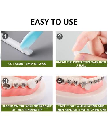 10 Boxes of Orthodontic Wax for Braces - Relieve Irritation & Pain | 10 Flavors Available | International Shipping - Buy Online on GoSupps.com