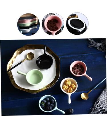 Zerodeko Ceramic Sauce Dishes Seasoning Dishes Sushi Dipping Food Sauce Dish Jewelry Plate Lipstick Ceramics - Buy Online on GoSupps.com