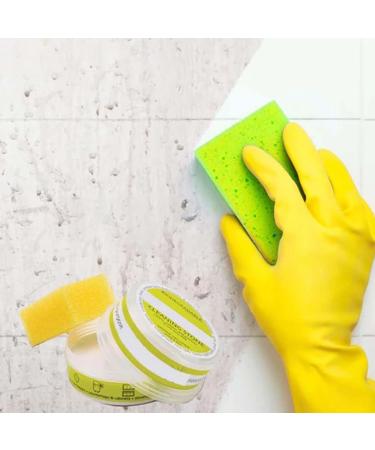 Eco-Friendly Cleaning Stone Eco-Friendly Cleaning Stone with Sponge Cleaning Pebble Stone Shower Floor Multi Purpose Cleaning Stone for Bathroom Kitchen Home Cleaning (3PCS) - Buy Online on GoSupps.com