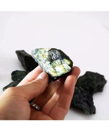 Specimen Healed 500g Bulk Natural Raw Labradorite Tumbled Crystals Stones As a Gift kaixun - Buy Online on GoSupps.com