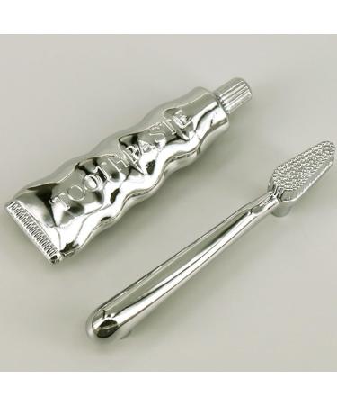 Shop LXINMFEWY 76mm Furniture Handles | Toothbrush & Toothpaste Kitchen Cupboard Handles | Zinc Alloy Drawer & Chest of Drawers Buttons - Buy Online on GoSupps.com