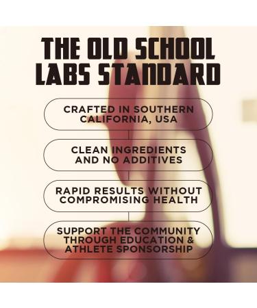 Old School Labs 5000mg Creatine Monohydrate Gummies Optimized for Men and Women Supports Lean Muscles & Recovery Energy & Stamina - Real Creatine and Third Party Tested 30 Servings 120 Ct 120 Count (Pack of 1) - Buy Online on GoSupps.com