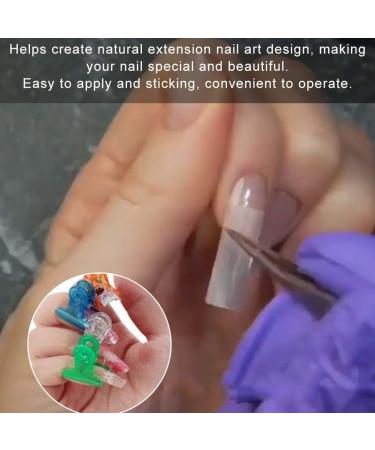 Premium Nail Extension Set - Fiberglass & Acrylic Nail Tips Manicure Tools & Clips for Perfect Nail Extensions - Buy Online on GoSupps.com