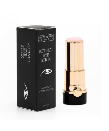 Advanced Retinol Eye Stick Balm - Hydrating Under Eye Stick Brightening Eye Cream with Peptides for Fine Lines Wrinkles Dark Circles & Puffiness - Unscented Anti Aging Eye Cream for Women & Men