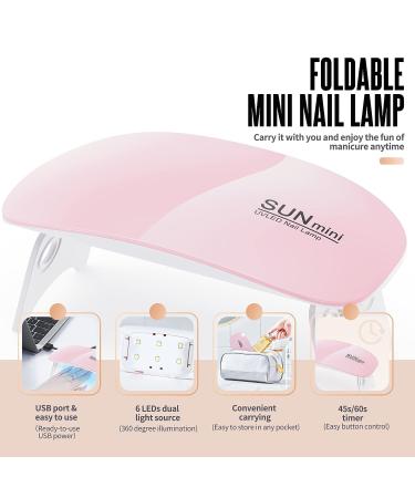 SHARLINGE Poly Gel Nail Kit with UV Lamp - 7 Colors Builder Gel Set for Long Lasting DIY French Manicure - Includes Base & Top Coat - Beginner Starter's Best Choice - Buy Online on GoSupps.com