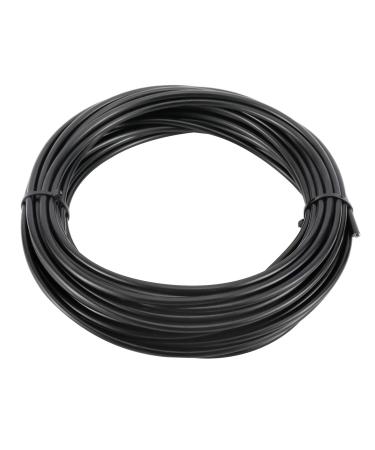 YaeMarine 5mm X 50ft Bicycle /Bike Lined Brake Cable Housing, Black