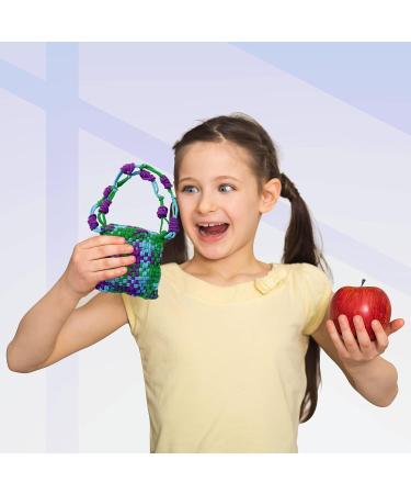 Windspeed 336 Pcs Loop Potholder Kit - 14 Colors Elastic Weaving Loom Loops for Kids DIY Crafts | Includes 2 Crochet Hooks - Buy Online on GoSupps.com
