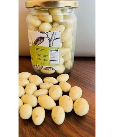 THE EDIBLES Coated Nuts -Kulfi Almond 200 gm| Elachi Kulfi Almonds |Coated with Indulgent Natural Chocolate_Packing May Vary - Buy Online on GoSupps.com
