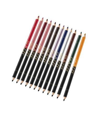 FOMIYES 12pcs Lip Liner Eyeliner Gel Liner Eyeliner Eyebrow Pencil Lip Shaper Makeup Pencil Lip Pencil Matte
