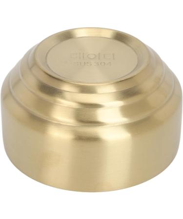 Premium Ti Plated Shaving Bowl for Men | Beard Soap & Foaming Cream Tool - Perfect for Home & Salon Use - Buy Online on GoSupps.com