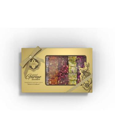 Authentic Turkish Delight with Gift Box- Luxury Exotic Flavours Handcrafted in Turkey Vegan & Gluten-Free Special Mixed Turkish Delight with Special Box Design 400g - Buy Online on GoSupps.com