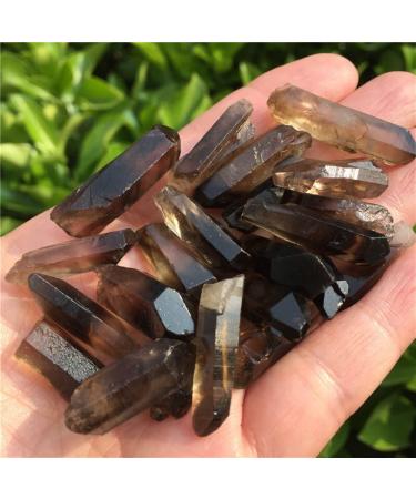 Natural Quartz Crystal Natural Smoky Quartz Crystal Point Stone Raw Stone Rough Specimen Minerals Stone Home Decoration Home Office Decor