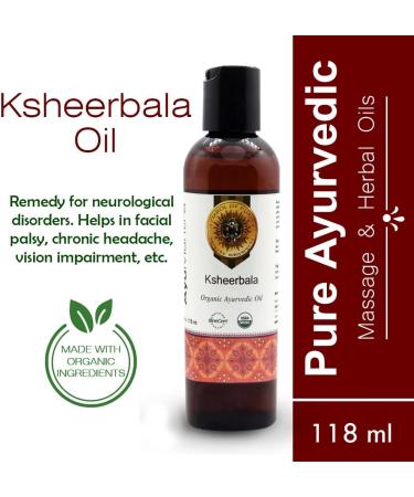 Ayumantra Organic Ksheerbala Oil - for eliminate unnatural hair fall - 118 ml - Buy Online on GoSupps.com