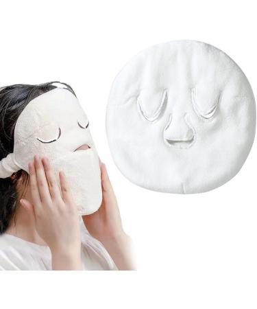 Milageto 2x Face Towel Mask - Multifunctional Moisturizing Facial Care for Women | Eye Open Tie Rope - International Shipping Available - Buy Online on GoSupps.com