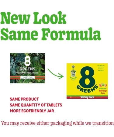 8Greens Supergreens Tablets | Super Greens Powder Superfood Tablet Metabolism Immunity & Focus Daily Greens Effervescent Tablets Organic: Aloe Vera Spirulina Chlorella Variety 30 Servings Variety 10 Count (Pack of 3) - Buy Online on GoSupps.com