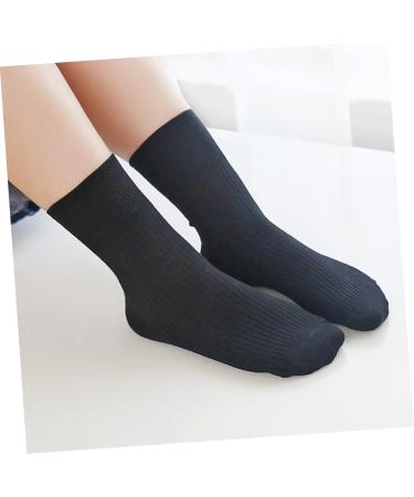 Buy 5 Pairs Cotton Care Socks for Elderly - Comfortable & Non-Binding Knit Socks for Men & Women | Perfect Maternity & Everyday Wear - Buy Online on GoSupps.com