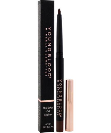 One-Swipe Gel Eyeliner - Espresso by Youngblood for Women - 0.01 oz Eyeliner - Buy Online on GoSupps.com
