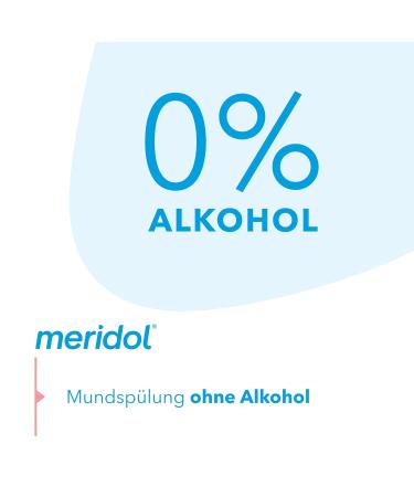 Meridol Mouth Rinse 400ml - Antibacterial Gum Protection Strengthens Teeth & Refreshes Breath - Alcohol-Free (Pack of 3) - Buy Online on GoSupps.com