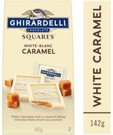 GHIRARDELLI Caramel White Chocolate Squares 142 Gram Bag Individually Wrapped Squares - Buy Online on GoSupps.com